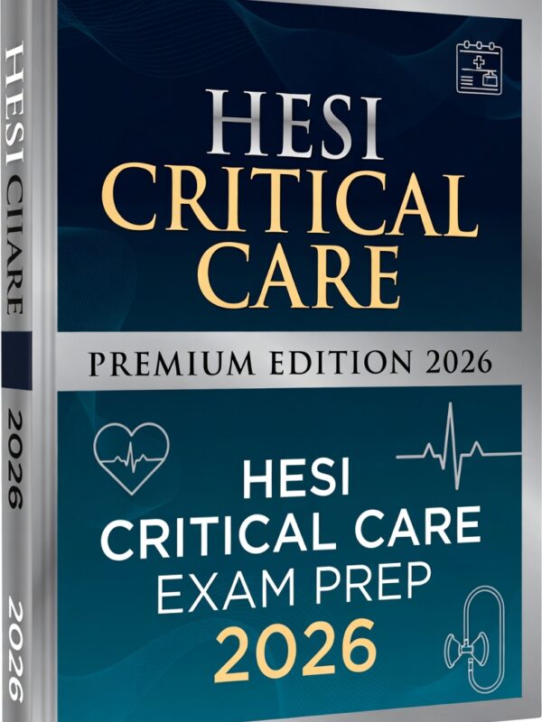 HESI Critical Care Exam 2026 Comprehensive practice questions
