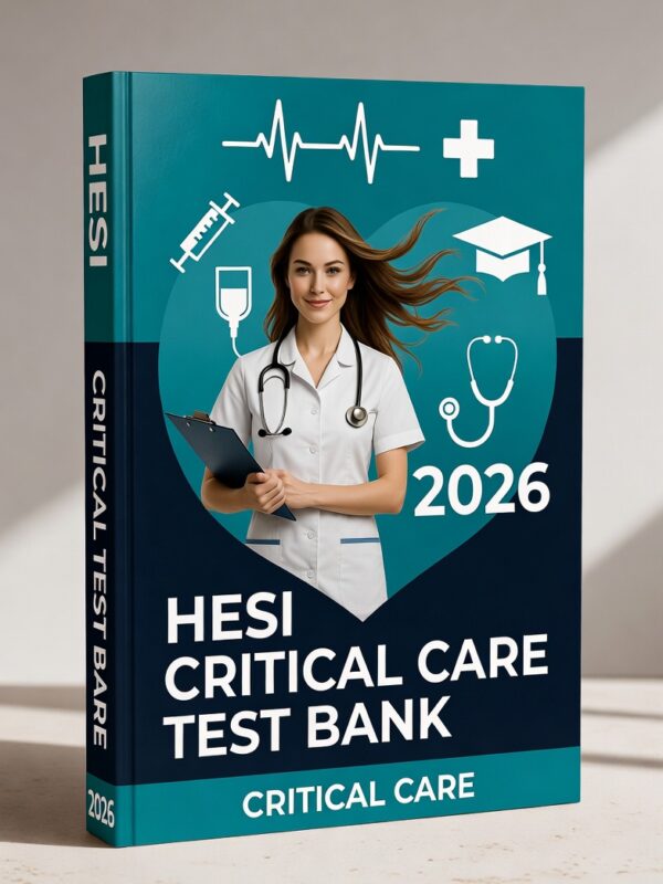 2026 HESI Critical Care Test Bank Advanced Practice Questions