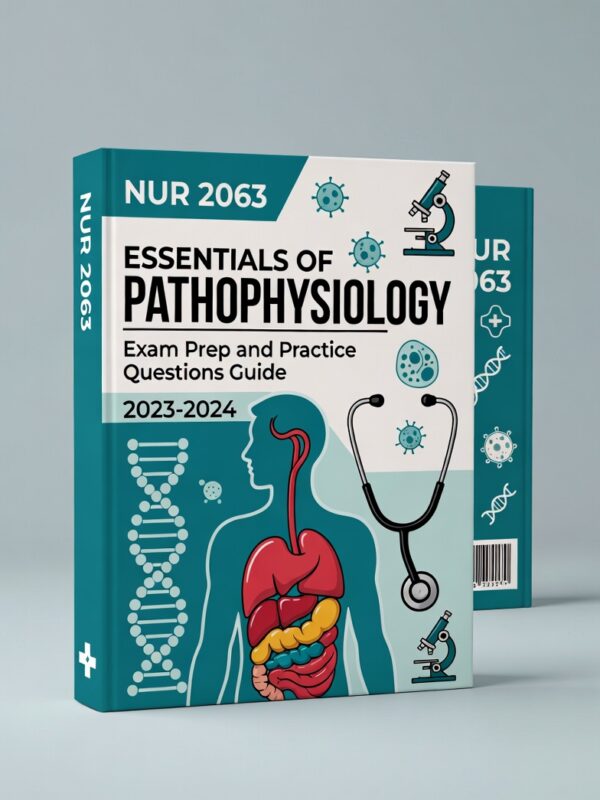 NUR 2063 Essentials of Pathophysiology 2026 Exam