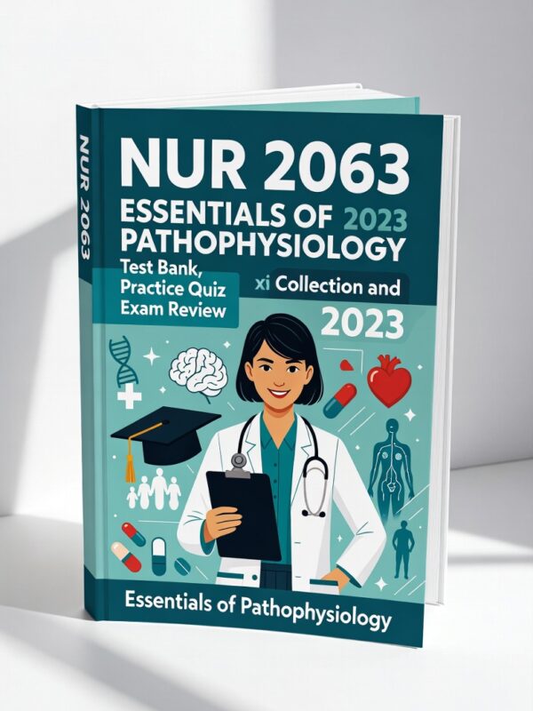 NUR 2063 Essentials of Pathophysiology Test Bank