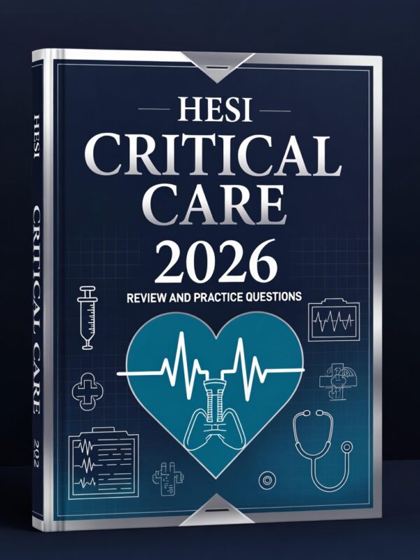 HESI Critical Care Review and Practice Questions 2026