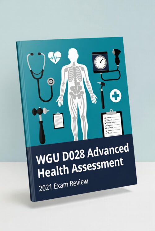 WGU D028 Advanced Health Assessment 2026 Exam