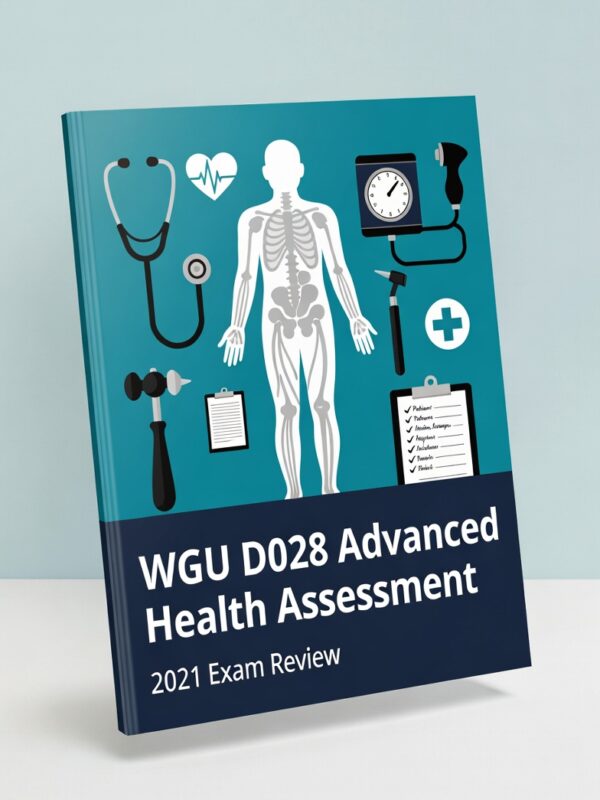 WGU D028 Advanced Health Assessment 2026 Exam