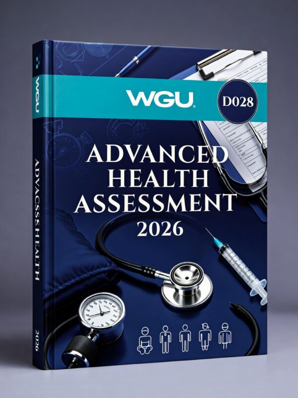 WGU D028 Advanced Health Assessment 2026