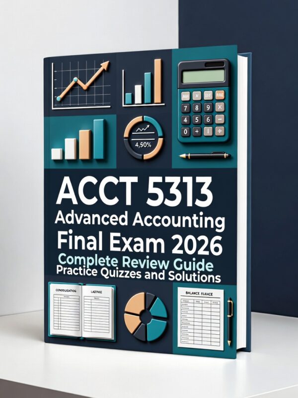 ACCT 5313 Advanced Accounting Final Exam 2026