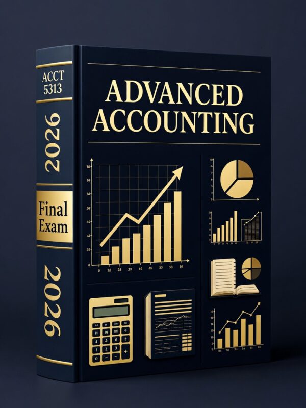 ACCT 5313 Final Exam 2026! Comprehensive study guide