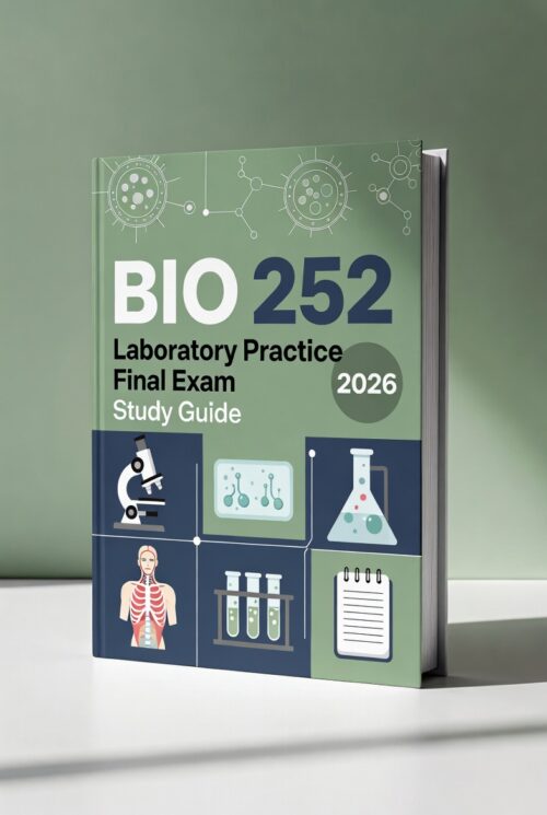 BIO 252 Laboratory Final Exam 2026