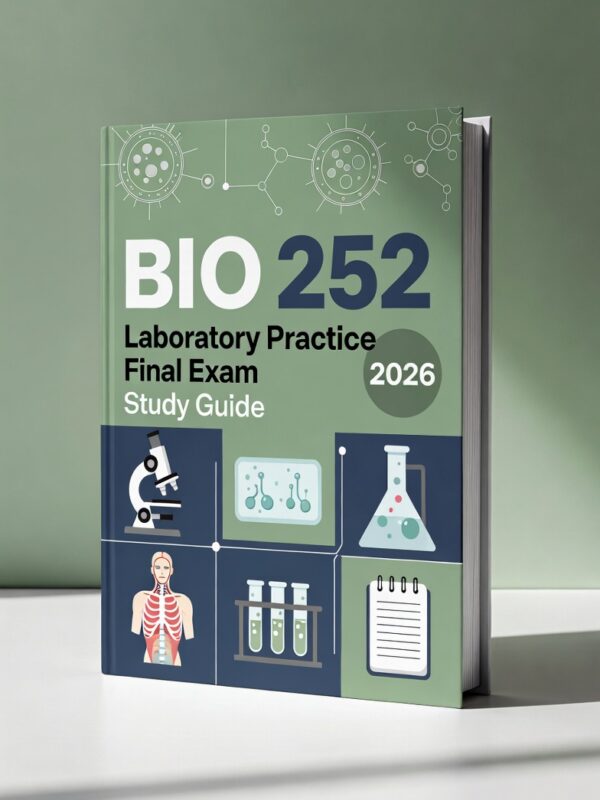 BIO 252 Laboratory Final Exam 2026