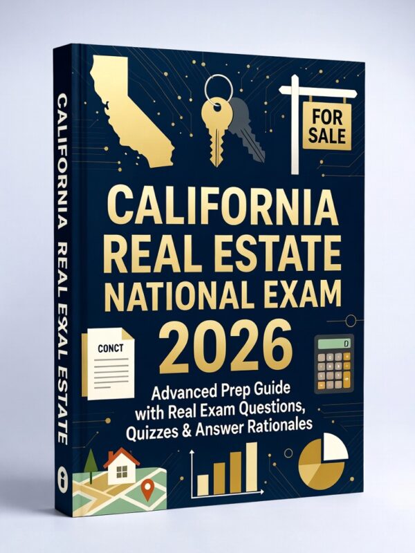 California Real Estate National Exam 2026
