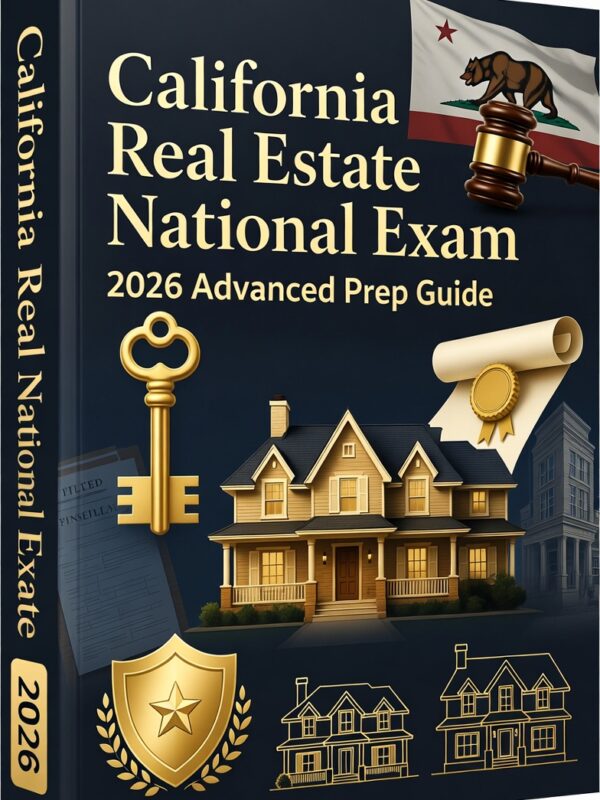 California Real Estate National Exam 2026