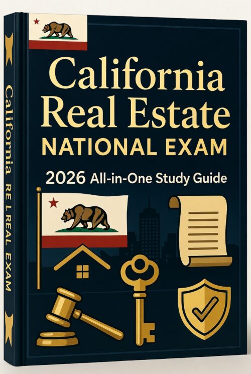 California Real Estate National Exam 2026