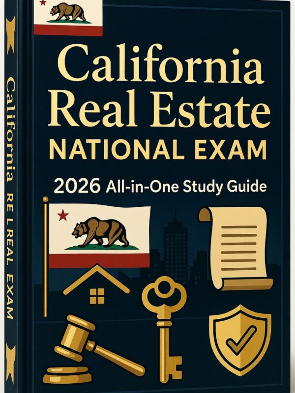 California Real Estate National Exam 2026