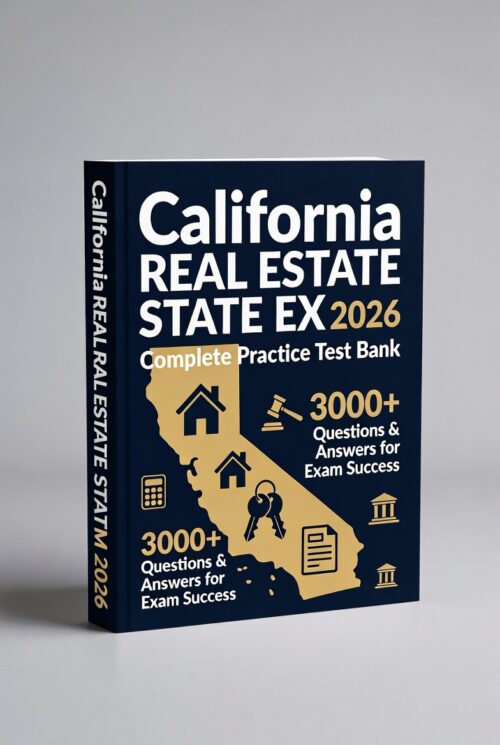 2026 California Real Estate State Exam