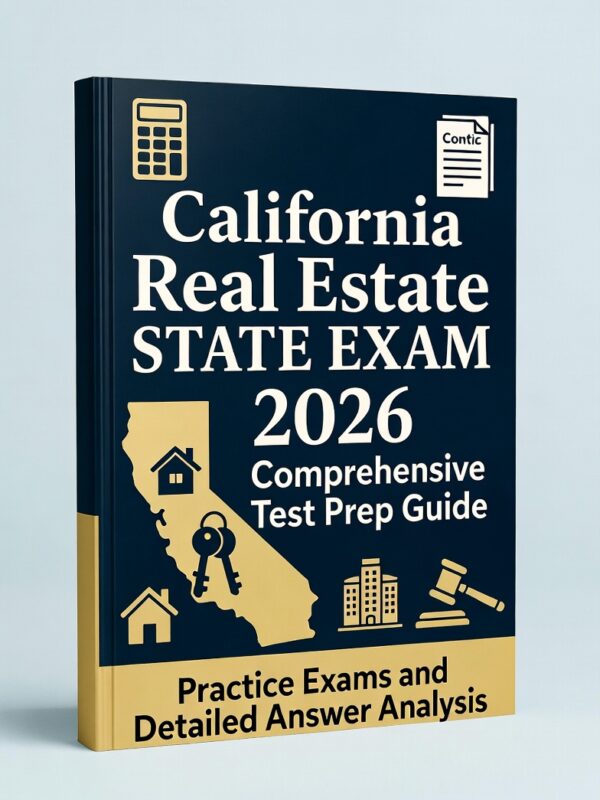 2026 California Real Estate State Exam