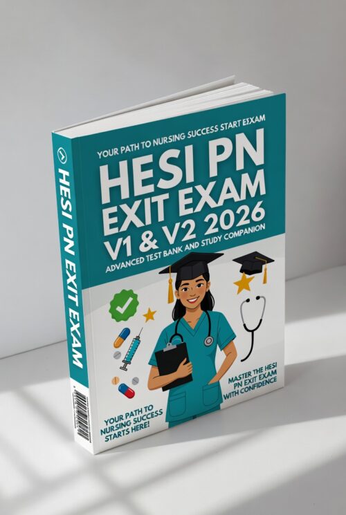 HESI PN Exit Exam (V1 & V2) 2026 Advanced Test Bank