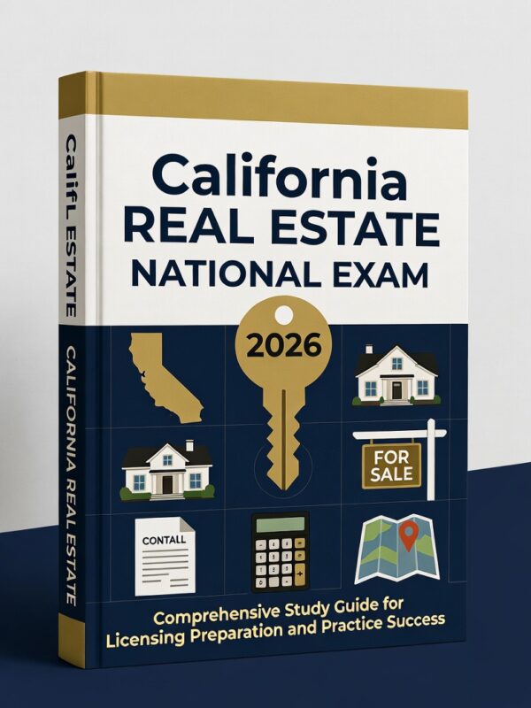 California Real Estate National Exam 2026