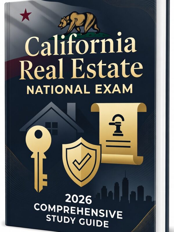 California Real Estate National Exam 2026