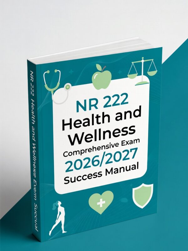 NR 222 Health and Wellness Comprehensive Exam 2026/2027