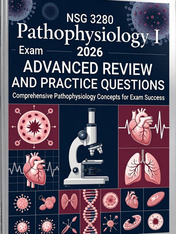NSG 3280 Pathophysiology I Exam 2026