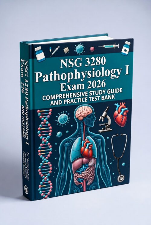 NSG 3280 Pathophysiology I 2026 Comprehensive Study Guide