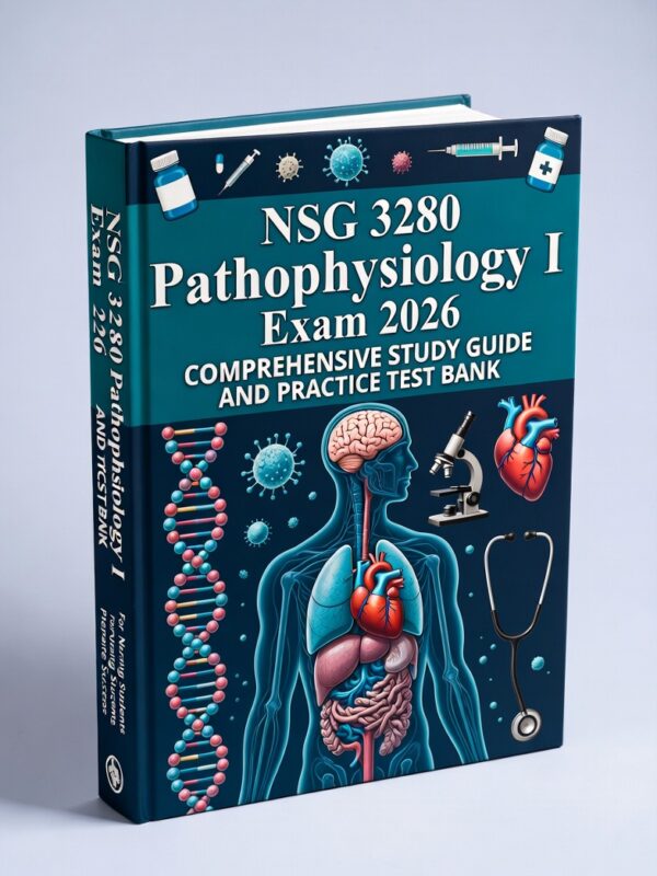 NSG 3280 Pathophysiology I 2026 Comprehensive Study Guide