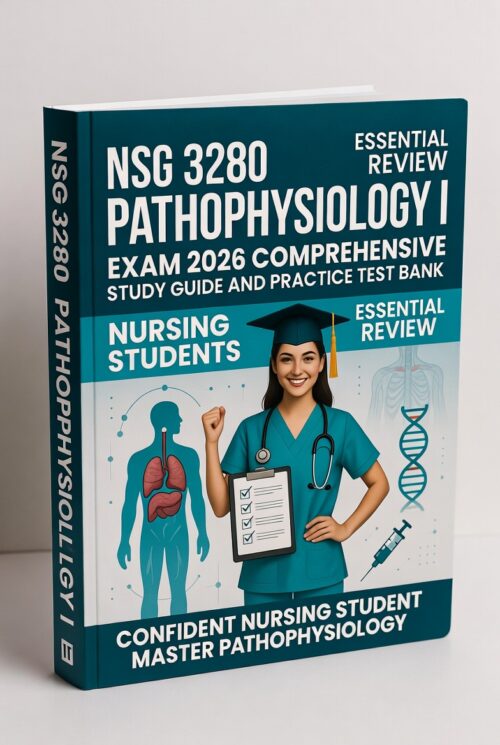 NSG 3280 Pathophysiology I 2026 Comprehensive Study Guide