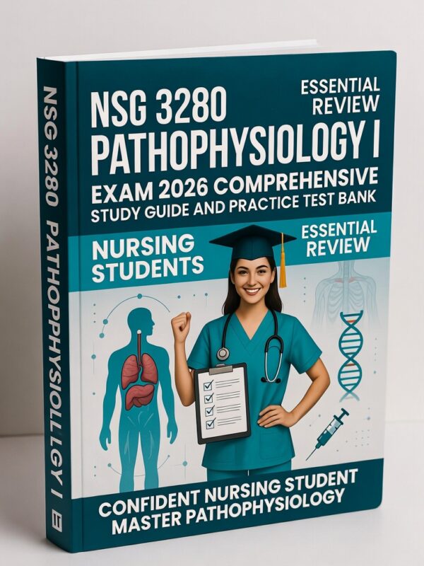 NSG 3280 Pathophysiology I 2026 Comprehensive Study Guide