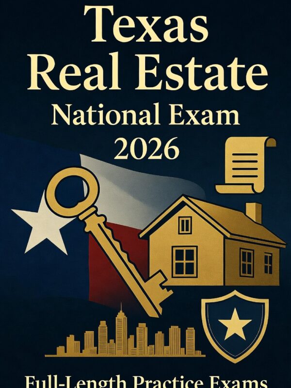 Texas Real Estate National Exam 2026