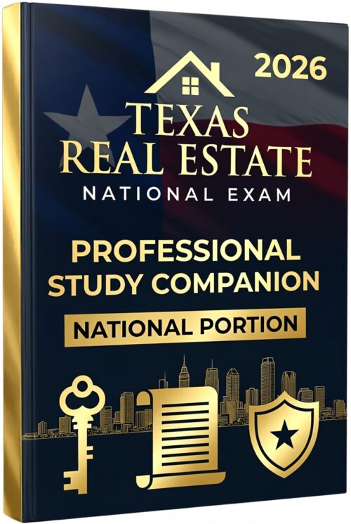 Texas Real Estate National Exam 2026