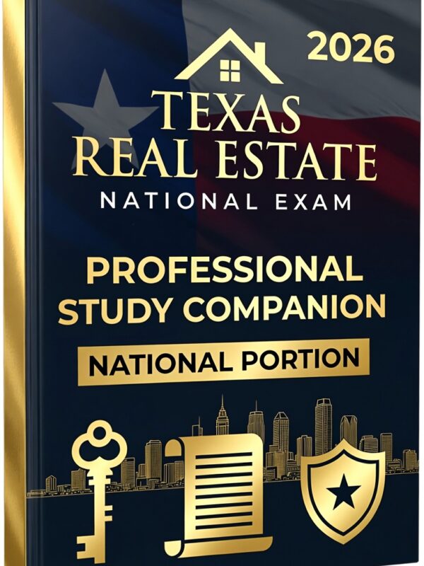 Texas Real Estate National Exam 2026