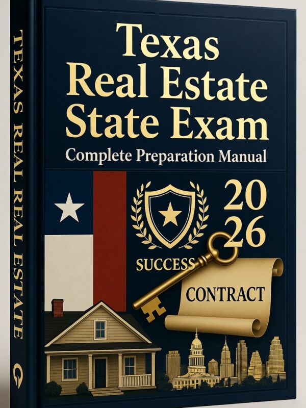 Texas Real Estate State Exam 2026