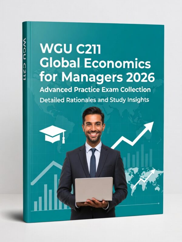 WGU C211 Global Economics for Managers 2026