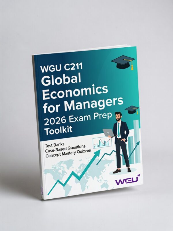 WGU C211 Global Economics for Managers 2026 Exam