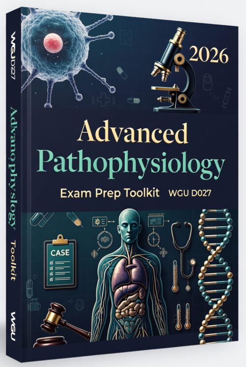 WGU D027 Advanced Pathophysiology OA Exam 2026