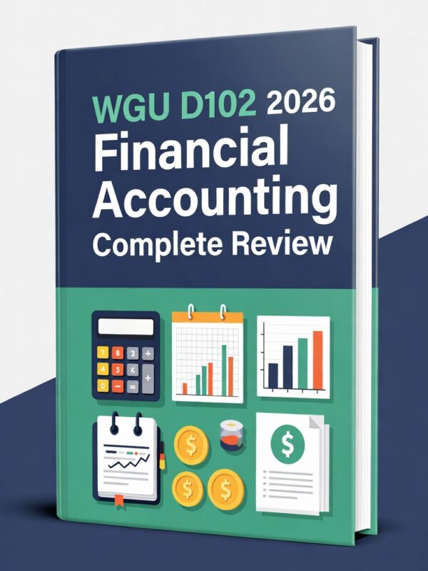 WGU D102 Financial Accounting 2026