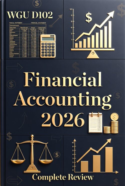 WGU D102 Financial Accounting 2026