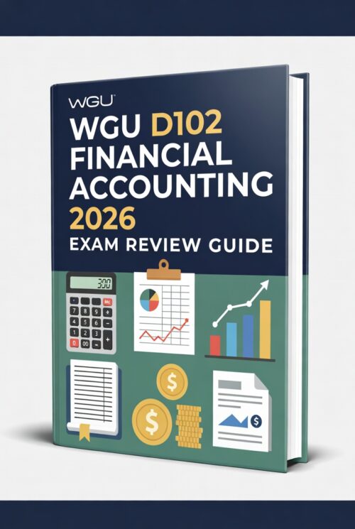 WGU D102 Financial Accounting 2026 Exam Review Guide