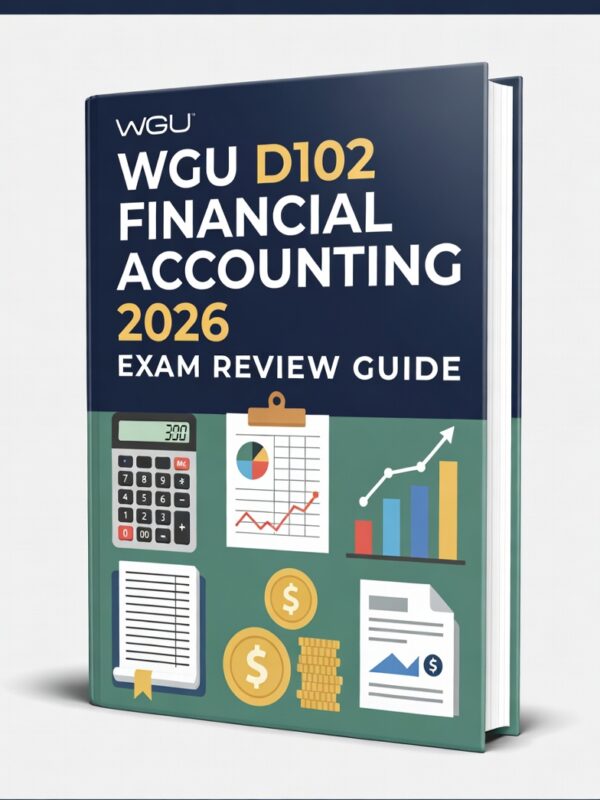 WGU D102 Financial Accounting 2026 Exam Review Guide