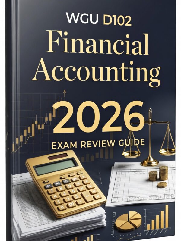 WGU D102 Financial Accounting 2026 Exam Review Guide