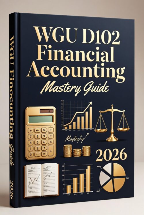 WGU D102 Financial Accounting 2026