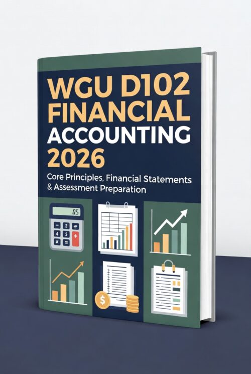 WGU D102 Financial Accounting 2026