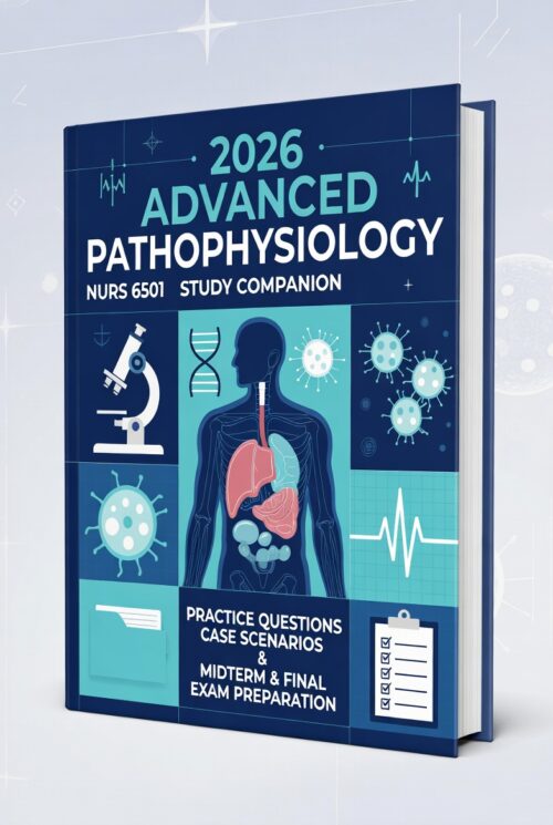 NURS 6501 Advanced Pathophysiology 2026!