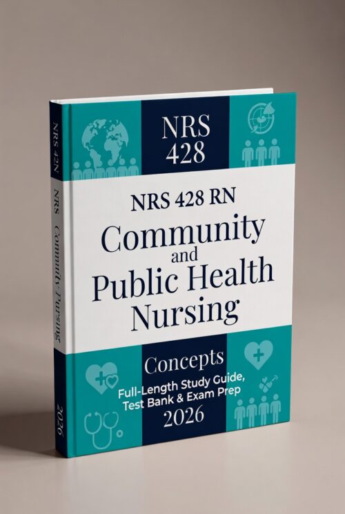 NRS 428 RN Community and Public Health Nursing
