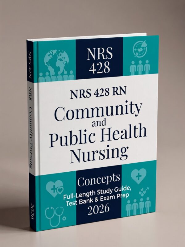 NRS 428 RN Community and Public Health Nursing
