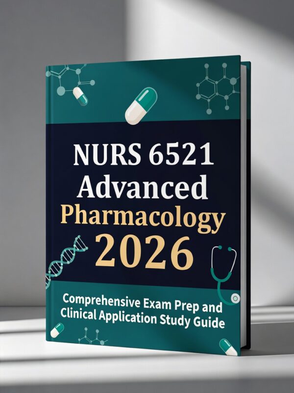 NURS 6521 Advanced Pharmacology 2026
