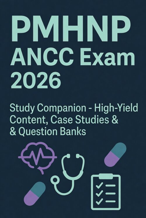 PMHNP ANCC Exam 2026 Study Companion