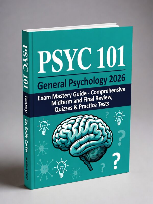 PSYC 101 General Psychology 2026