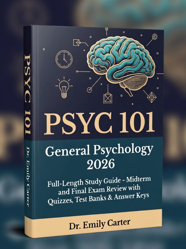 PSYC 101 General Psychology 2026