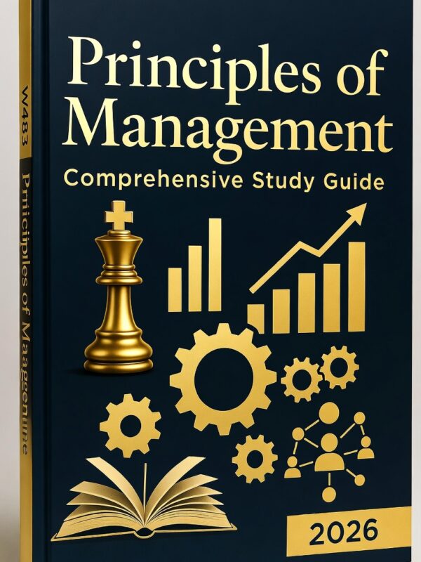 WGU C483 Principles of Management 2026