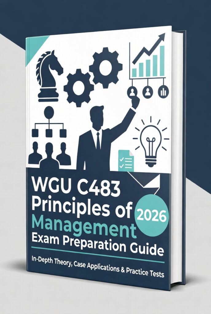 WGU C483 Principles of Management 2026 Exam Preparation Guide: In-Depth ...